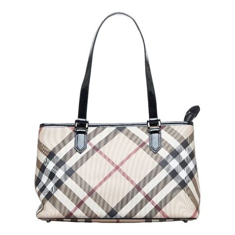 Burberry Super Nova Check Regent Tote (BUR459641) 